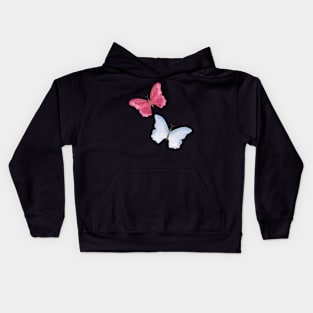 Watercolor Butterflies Kids Hoodie